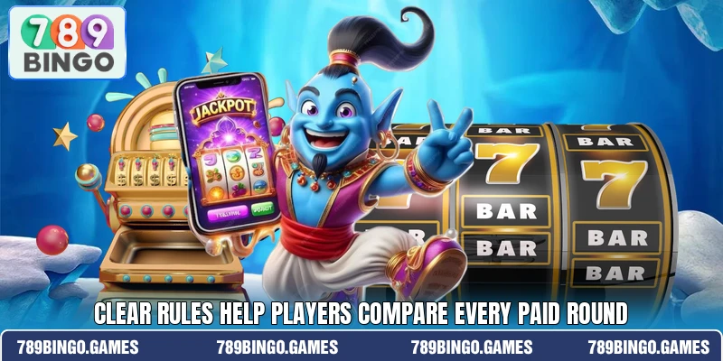 Clear rules help players compare every paid round