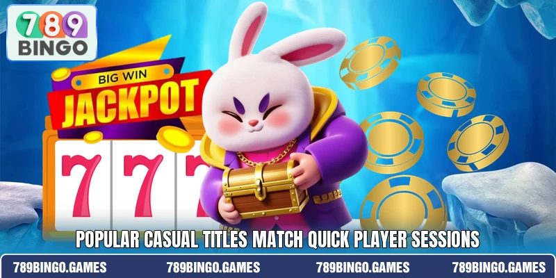 Popular casual titles match quick player sessions