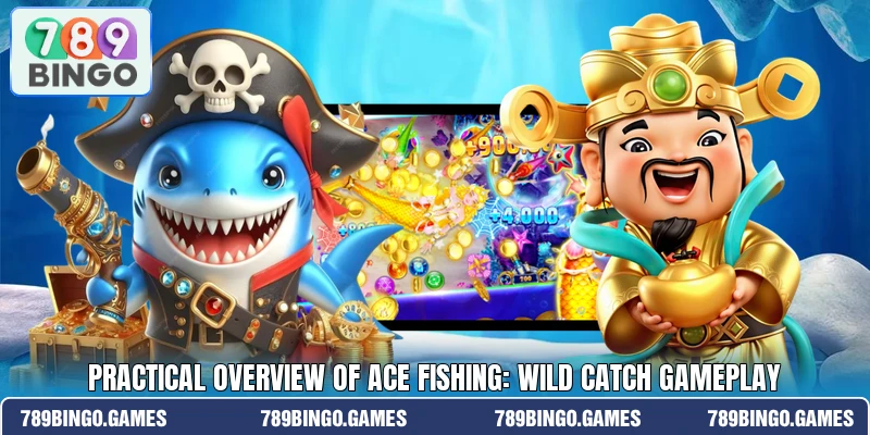 Practical overview of Ace Fishing: Wild Catch gameplay