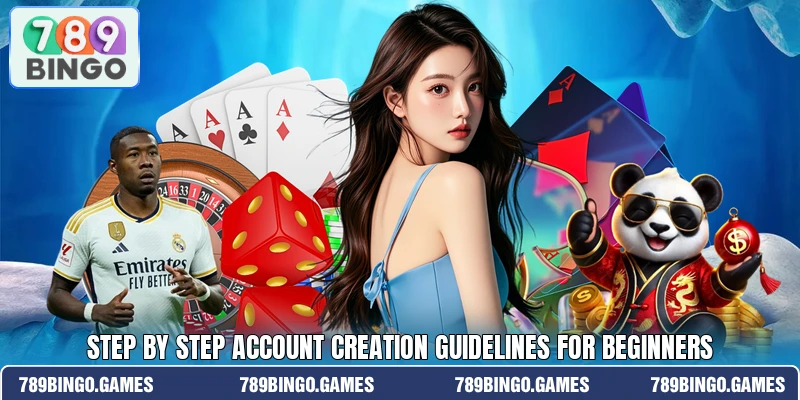Step by step account creation guidelines for beginners